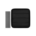 Parasolar pliabil 41x41 cm folie de aluminiu izolat pad reflexiv țesătură Oxford pentru autocaravan accesorii de umbrire 1