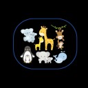 Parasole per auto per bambini 2 pz 3