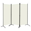 Paraván pro soukromí vodotěsný na balkon a zahradu rozměr 255 x 182 cm z polyesteru 160 g/m² s ocelovým rámem pro vnitřní i venkovní použití 2