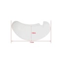 Párcos de papel para os olhos 50 pares 2,8 x 7,2 cm Patches para pestanas com recorte em U Almofadas para alongamento de pestanas Patches cosméticos para os olhos 2