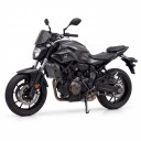 Pare-brise pour moto Honda CB650R 2019–2022 et CB1000R 2018–2020 Motif carbone Écran en plastique Noir Kit de montage Protection contre le vent 6