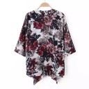 Pareo d'été stylé avec des fleurs 10