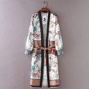 Pareo fleuri pour femmes avec lien 1