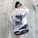 Pareo pour femme avec impression de paysage 2