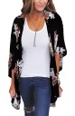 Pareo pour femme avec imprimé floral 3