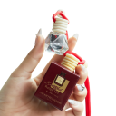 Parfém do auta závěsný osvěžovač vzduchu dlouhotrvající vůně 8 ml skleněná lahvička se šňůrkou pro interiér vozu 4