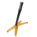 Parkovací stojan na kolo stabilní konstrukce s pevnou základnou pro opravný stojan a bezpečné odložení jízdního kola 2