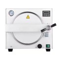Parní autokláv pro dentální a kosmetické nástroje 18 l, nerezová komora, příkon 900 W, 121 °C/25 min nebo 134 °C/6 min, bílý 1