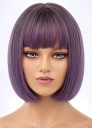 Parrucca corta con frangia 6