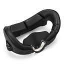 Parte facial para auriculares VR con campo de visión ajustable marco acolchado con cubierta para la nariz y orificios de ventilación en color gris 3