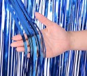 Party Curtain with Fringes 3 x 1 m 2