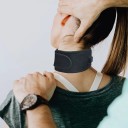 Pas na szyję z czerwonym światłem 78x9 cm Lipo Therapy Pain Relief Wrap Podbródek Szyja Nadgarstek Ramię 660nm 850nm Timer 15/30/45 min Ładowanie 3