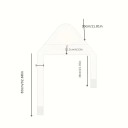 Pasamontañas de invierno para mujer con bufanda integrada Set Caliente cobertura de cabeza y cuello en uno Accesorio de invierno para uso diario 4