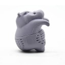 Passoire à thé en silicone hippopotame 2