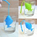 Passoire à thé en silicone poisson 4