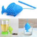Passoire à thé en silicone poisson 5
