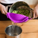 Passoire en silicone pour casserole 1