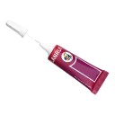 Pasta de desoldagem Lanrui K9 15 ml Tixotrópica Ponto de fusão 161 °C Ponta de agulha Tubo roxo Para desmontagem de componentes e reparação de placas 6