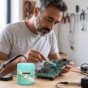 Πάστα συγκόλλησης NC-559-ASM 100 g Μη ξεπλυμένη Χωρίς halogenes Δοχείο 6,6 x 7,7 cm Πράσινη Για επισκευές πλακετών κυκλωμάτων 4