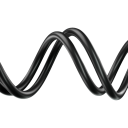 Patchcord Cat8 SFTP 40Gbps 5 m PVC black RJ45 2000 MHz for stable data transmission between modem, router and computer 2