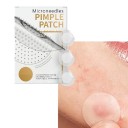 Patches hidrocolóides noturnos para acne com microagulhas 12 unid Pontas solúveis Cuidado profundo Pele limpa ao acordar 2