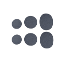 Patches reparadores para sapatos 6 unid 6