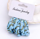 Patterned Hair Ties - 6 pcs 11