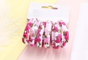 Patterned Hair Ties - 6 pcs 25