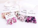 Patterned Hair Ties - 6 pcs 14