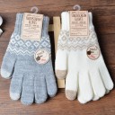 Patterned Touch Gloves 6