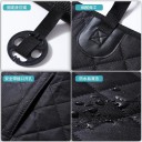 Pătură de protecție impermeabilă pentru mașină 185 x 105 x 38 cm pentru bancheta din spate și portbagaj Protecție auto pentru transportul câinilor și pisicilor 4