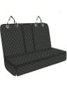 Pătură de protecție pentru mașină 143 x 128 cm Cuvertură impermeabilă pentru bancheta din spate cu deschideri pentru centuri De transport pentru câini 4