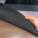 Pătură pentru mouse și tastatură 500 x 1000 x 2 mm mare pătură de birou cu motiv de beton gri deschis și închis pentru computer și laptop 2