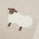 Pătură tricotată din bumbac pentru bebeluși 70x90 cm Pătură pentru cărucior Pătuțuri Model colorat Nou-născuți Sugari Dormitor 4