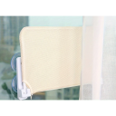Pătuț bej pentru pisici cu ventuze pentru fereastră 30 x 52 cm Platformă de odihnă la fereastră Pătuț suspendat pentru apartament Potrivit pentru sticlă și faianță 2