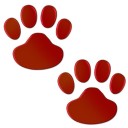 Paws bil klistermärke 7
