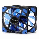 PC-koteloitu 120 mm 15 LED-taustavalaistus Hiljainen 1200–1300 rpm 120 x 120 x 25 mm 12 V 4pin- ja 3pin-liitin PC:n jäähdytykseen 3