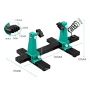 PCB Holder 0–200 mm with Rotating Base and Metal Frame Including Soldering Iron Holder 3