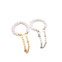 Pearl Ear Cuff with Chain for Cartilage Modern Hip-Hop Style Trendy Jewellery for Women Party Wedding Birthday Anniversary with Clips 3