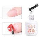 Peel Off Base Coat 15 ml UV LED Peel Off Base Gel for Nail Protection and Care Easy Removal for Home Manicure 6