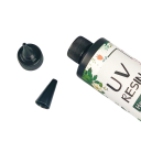 Pegamento de resina UV, resina epoxi, alta transparencia, secado rápido, curable por UV, para bricolaje, joyería, líquido incoloro. 5