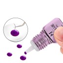 Pegamento UV para pestañas 5 ml 1 con curado rápido Pegamento profesional para extensión de pestañas con lámpara UV Resistente 7