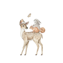 Pegatina de animales dibujados 27x45cm PVC Pegatina decorativa para pared en la habitación infantil Decoración colorida 1