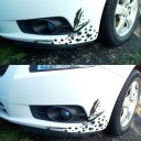 Pegatina para coche con agujeros de bala 4