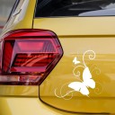 Pegatina para coche con forma de mariposa 3