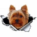 Pegatina para coche con forma de perro 7
