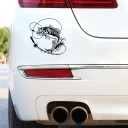Pegatina para coche con forma de pez 1