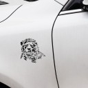 Pegatina para coche león B475 1