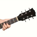 Pegatina para diapasón de guitarra con escala de colores, notas musicales autoadhesivas para aprender los nombres de las notas para principiantes 4