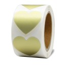 Pegatinas de corazón dorado 500/1000 uds. 1